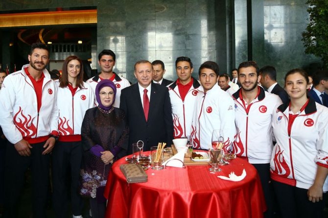 Cumhurbaşkanı Erdoğan gençleri ağırladı galerisi resim 21
