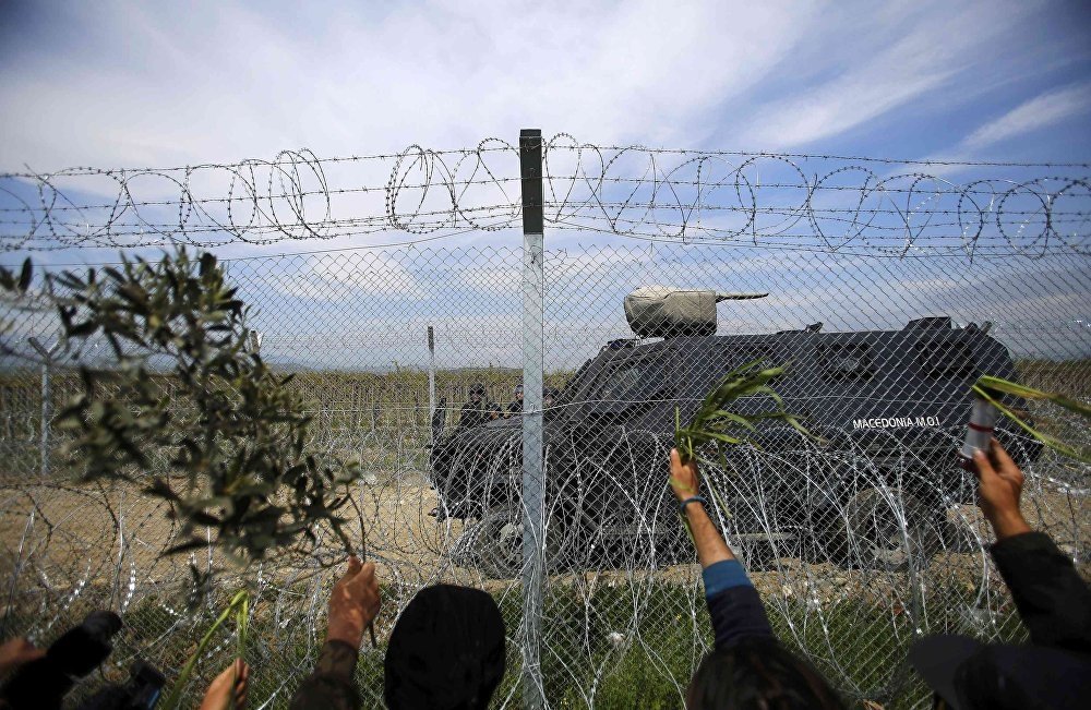 Yunanistan'ın Makedonya sınırındaki İdomeni kampı boşaltılıyor galerisi resim 5