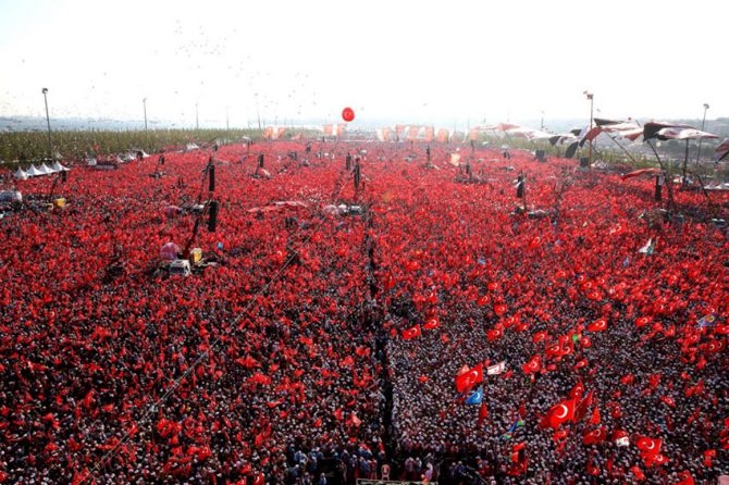 Cumhurbaşkanı Erdoğan Yenikapı'da 5 milyona seslendi galerisi resim 14