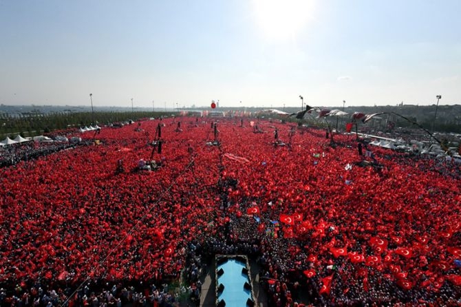 Cumhurbaşkanı Erdoğan Yenikapı'da 5 milyona seslendi galerisi resim 15