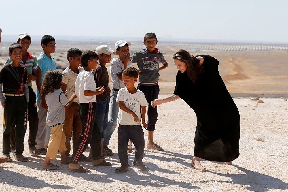 Ünlü oyuncu, Angelina Jolie'den Suriye çağrısı galerisi resim 1