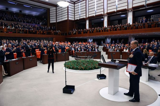 Cumhurbaşkanı Erdoğan Meclis'te konuştu! galerisi resim 12