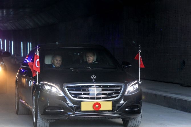 Cumhurbaşkanı Erdoğan Avrasya Tüneli’nden  geçti galerisi resim 15