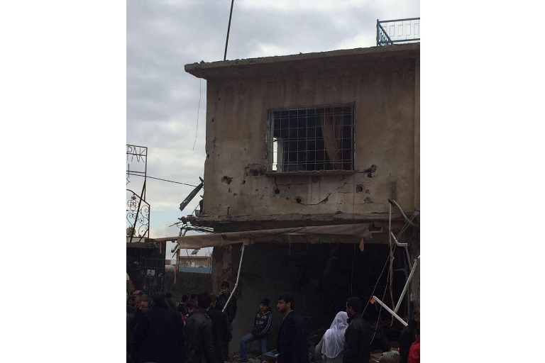 Mardin'de Polis aracına bombalı saldırı galerisi resim 4