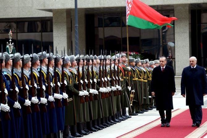 Cumhurbaşkanı Erdoğan Belarus’ta galerisi resim 12