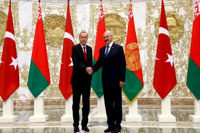 Cumhurbaşkanı Erdoğan Belarus’ta galerisi resim 13
