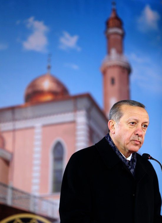 Cumhurbaşkanı Erdoğan Minsk Camisi'nin açılış töreninde galerisi resim 4