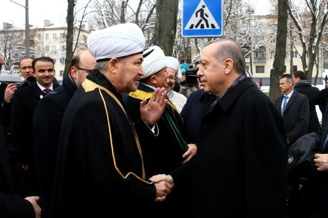 Cumhurbaşkanı Erdoğan Minsk Camisi'nin açılış töreninde galerisi resim 7