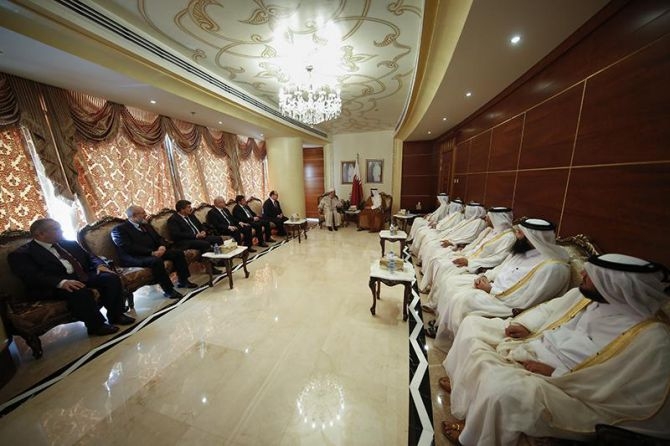 Görmez, Katar Evkaf ve İslam İşleri Bakanı ile bir araya geldi galerisi resim 2