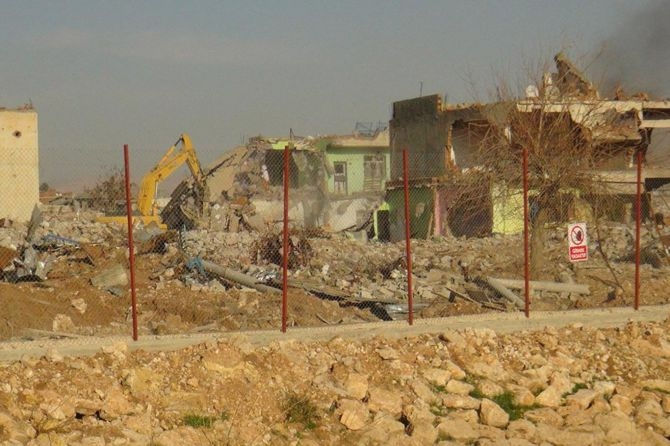 İşte Nusaybin'de yıkım manzaraları! galerisi resim 3