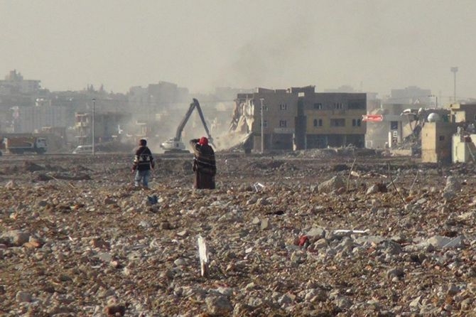İşte Nusaybin'de yıkım manzaraları! galerisi resim 4