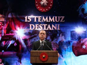 Erdoğan: Şunu gördük ki; Ya olacağız, ya öleceğiz!