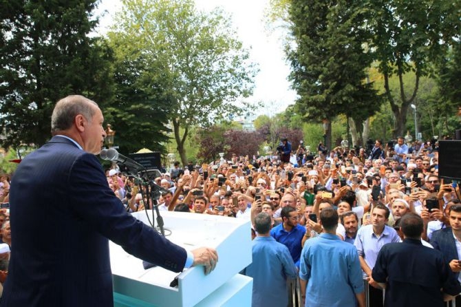 Erdoğan: Bu ülkede ezanları susturmaya kimsenin gücü yetmeyecek! galerisi resim 1