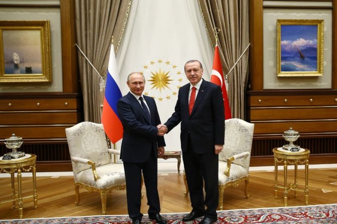 Cumhurbaşkanı Erdoğan ile Putin bir araya geldi galerisi resim 5