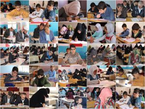 On binler 'Kur'an Pınarı'nda sınav heyecanını yaşadı