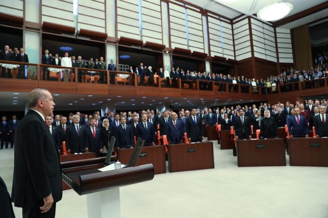 Cumhurbaşkanı Erdoğan, TBMM Genel Kurulu’nda yemin ederek göreve başladı galerisi resim 10