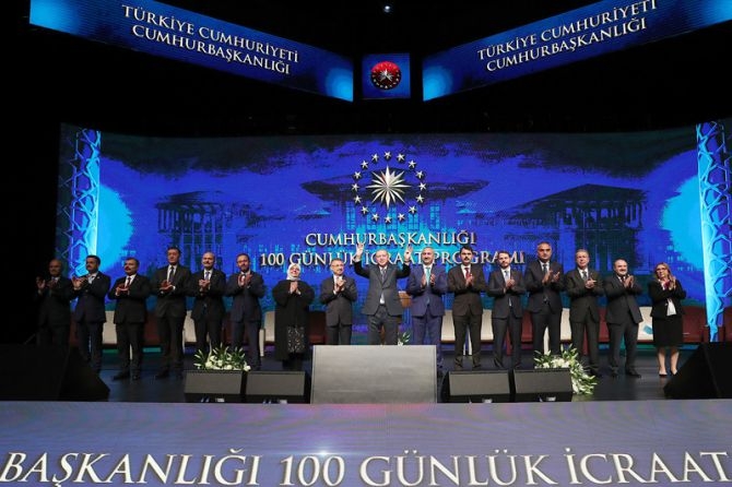 Cumhurbaşkanı Erdoğan, 100 günlük icraat programını açıkladı galerisi resim 15