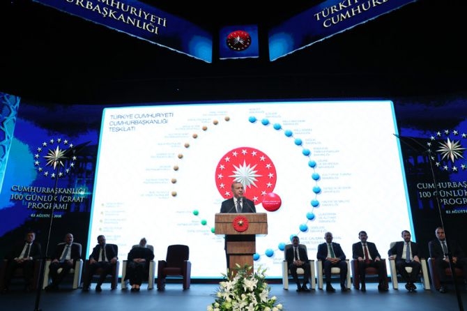 Cumhurbaşkanı Erdoğan, 100 günlük icraat programını açıkladı galerisi resim 5