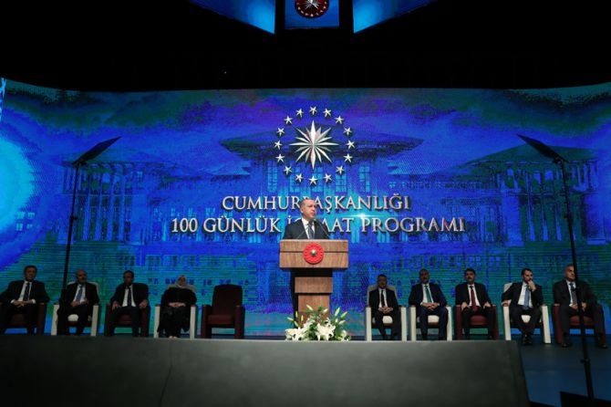 Cumhurbaşkanı Erdoğan, 100 günlük icraat programını açıkladı galerisi resim 9
