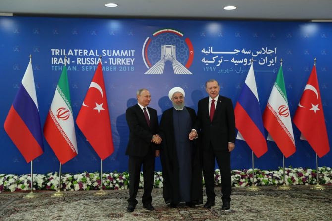 Türkiye-Rusya-İran Zirvesi Tahran'da toplandı galerisi resim 1
