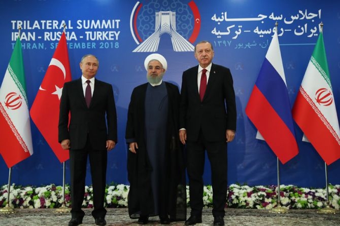 Türkiye-Rusya-İran Zirvesi Tahran'da toplandı galerisi resim 4
