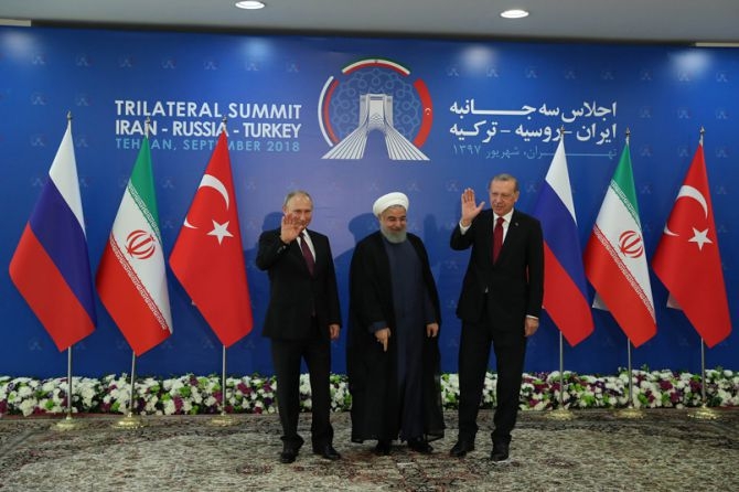 Türkiye-Rusya-İran Zirvesi Tahran'da toplandı galerisi resim 8
