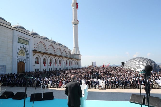 Erdoğan: "Camiler birlik ve beraberliğimizin çimentosudur" galerisi resim 14