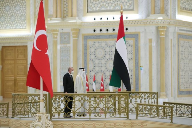 Cumhurbaşkanı Erdoğan, BAE Kasr El Vatan Sarayı'nda galerisi resim 3
