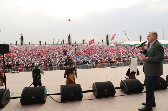 Cumhurbaşkanı Erdoğan, İstanbul’un Fethi’nin 569. Yılı Kutlama Töreni’ne galerisi resim 12