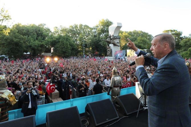 Cumhurbaşkanı Erdoğan: Milletimiz 15 Temmuz’da Destan Yazmıştır galerisi resim 8