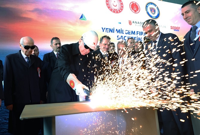 Cumhurbaşkanı Erdoğan: TCG Anadolu, dünyanın ilk SİHA gemisidir galerisi resim 7