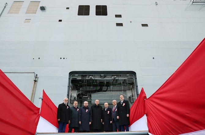 Cumhurbaşkanı Erdoğan: TCG Anadolu, dünyanın ilk SİHA gemisidir galerisi resim 9