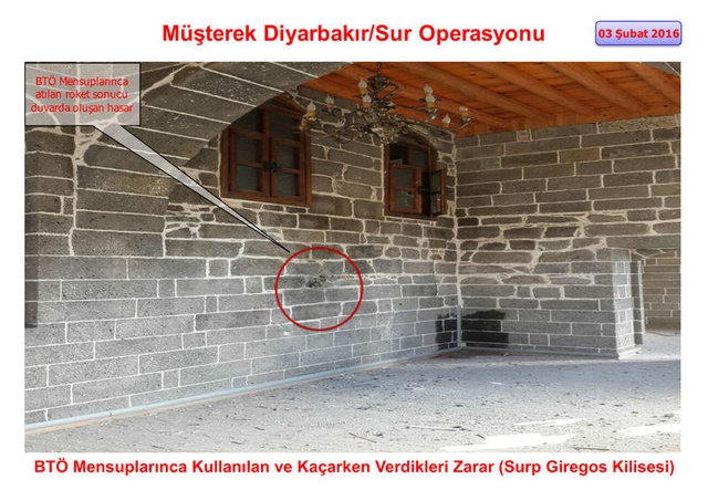 PKK Sur'daki tarihi eserleri yok etti galerisi resim 1