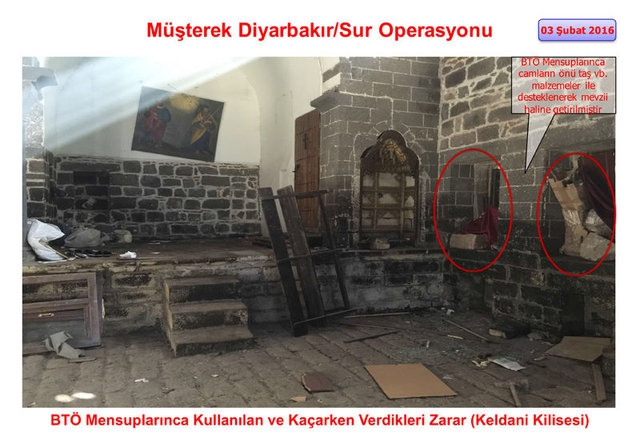 PKK Sur'daki tarihi eserleri yok etti galerisi resim 11