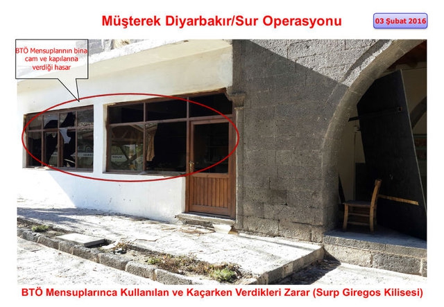 PKK Sur'daki tarihi eserleri yok etti galerisi resim 6