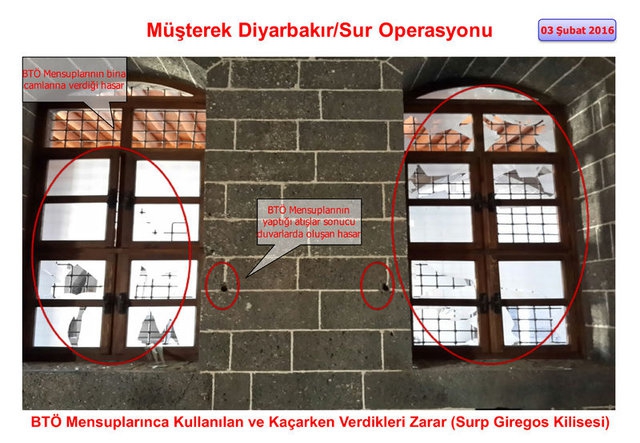 PKK Sur'daki tarihi eserleri yok etti galerisi resim 7