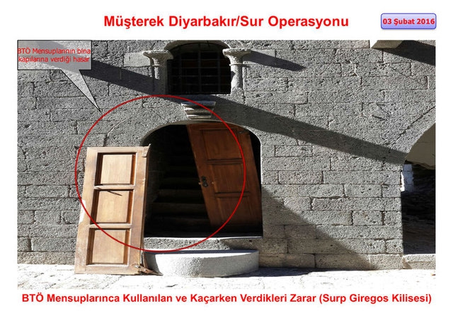 PKK Sur'daki tarihi eserleri yok etti galerisi resim 8