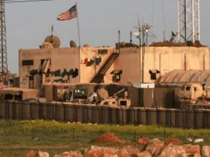 İşgalci ABD'nin Suriye'deki askeri üssüne İHA saldırısı