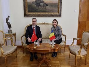 Dışişleri Bakanı Fidan, Rumen mevkidaşı Odobescu ile görüştü