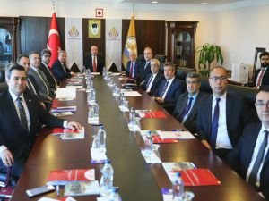 YÖK Başkanı Özvar, Trakya Üniversiteler Birliği Toplantısı için Edirne'de