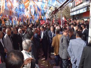 AK Parti Kozluk seçim lokali açıldı