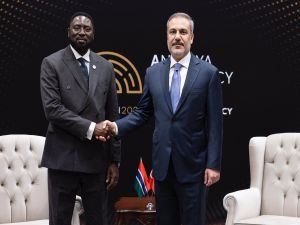 Dışişleri Bakanı Fidan, Gambiyalı mevkidaşı Tangara ile görüştü