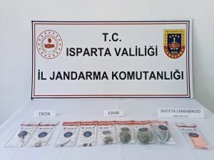 Isparta'da uyuşturucu operasyonu: 3 tutuklama