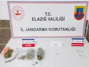 Elazığ'da uyuşturucu operasyonu: 5 gözaltı