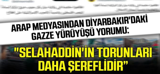 Peygamber Sevdalıları öncülüğünde Diyarbakır'da yapılan etkinliğe Arap medyasından yoğun ilgi