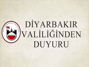 Diyarbakır’da yarın bazı yollar kapanacak