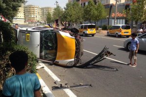 Diyarbakır’da meydana gelen trafik kazasında 2 kişi yaralı
