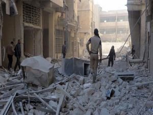 Halep'te sivillerin çıkışına izin verilmiyor