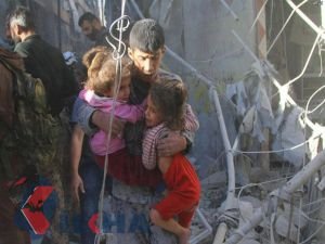 Suriye'de hava saldırısında 6 çocuk katledildi