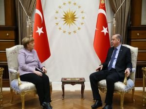 Erdoğan ve Merkel'den ortak açıklama